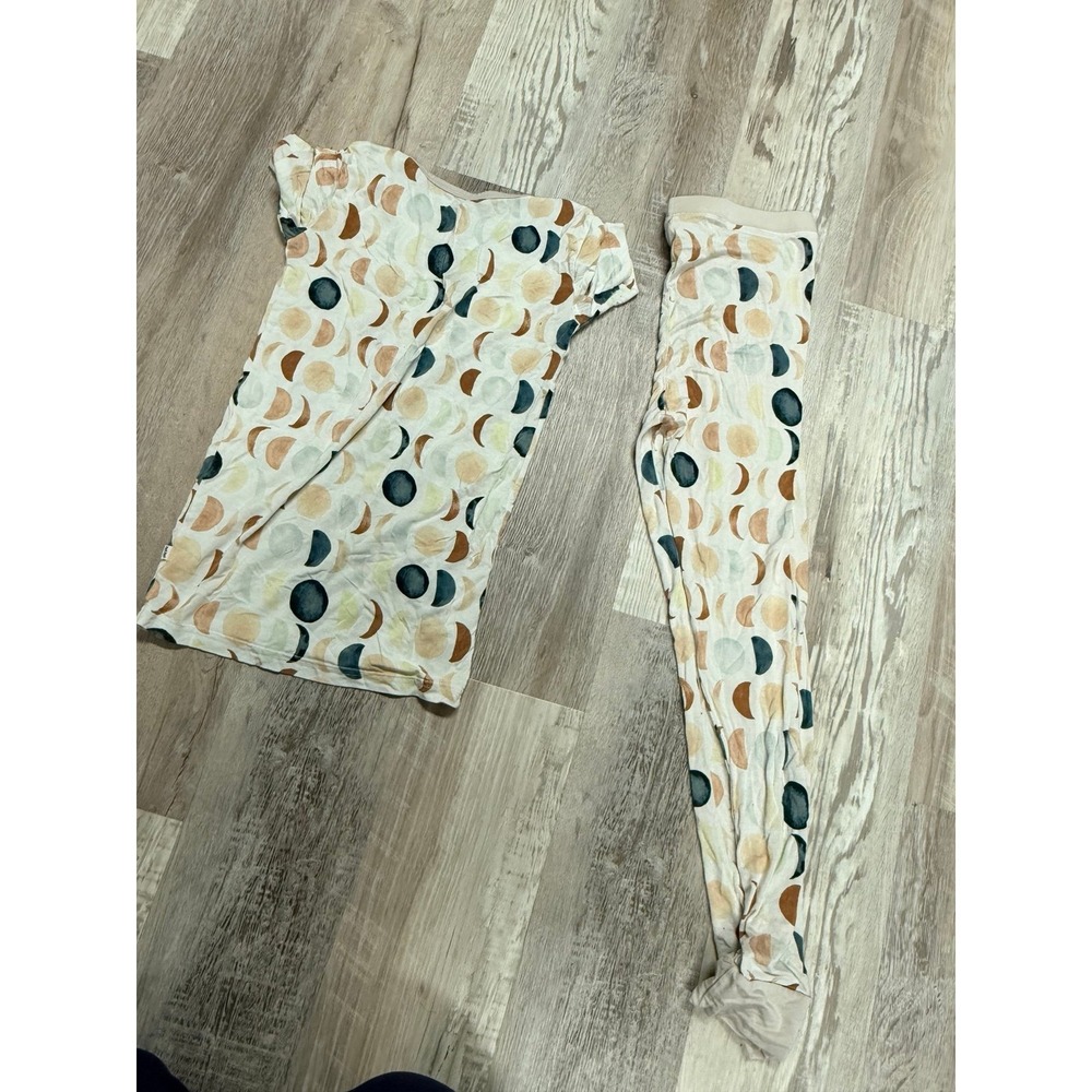 Little‎ Sleepies Moon Phases Bamboo Pajama Set 9/10 Celestial